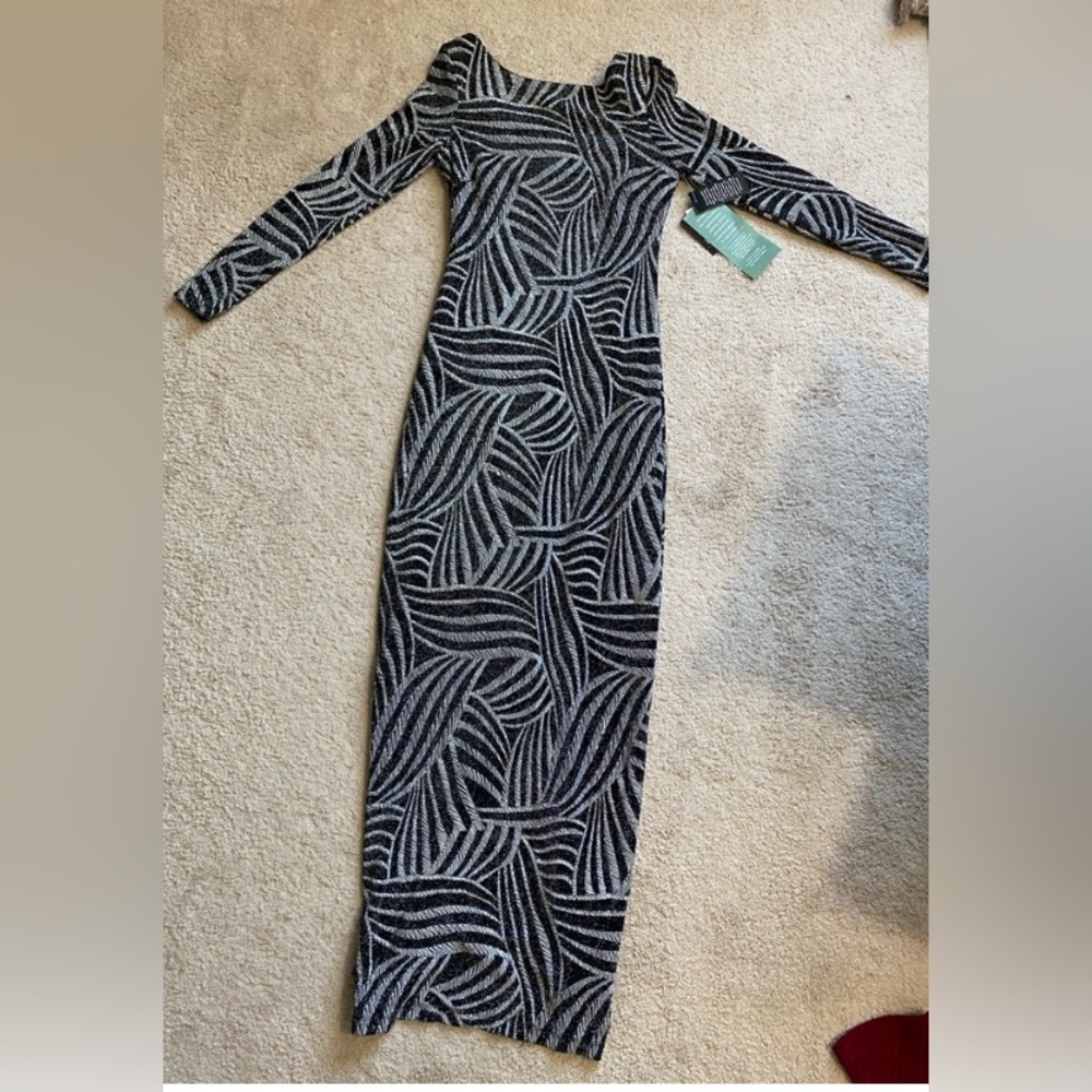 Sparkling evening dress